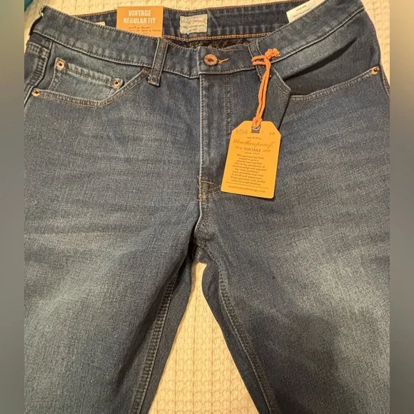 Weatherproof Men's Classic Denim Jeans 34/32 NWT - Picture 3 of 6